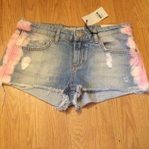 Hot tie dye shorts