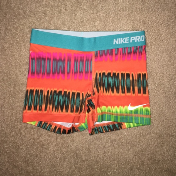 Rainbow Nike Pros Dri-Fit