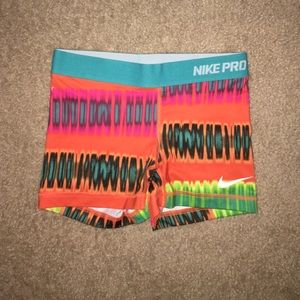 Rainbow Nike Pros Dri-Fit