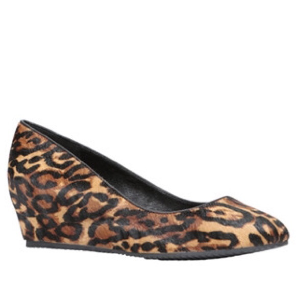 Aldo | Heikes wedge pony hair Leopard print