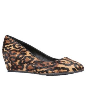 Aldo | Heikes wedge pony hair Leopard print