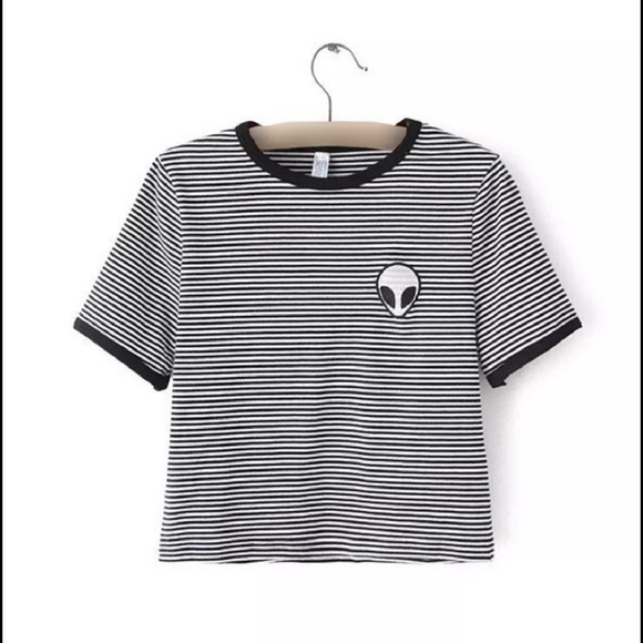 Alien Crop Top