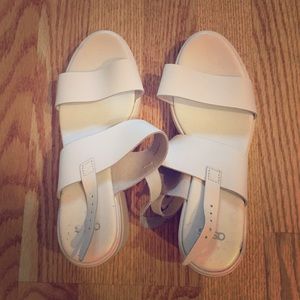 White ASOS Chunky Heels