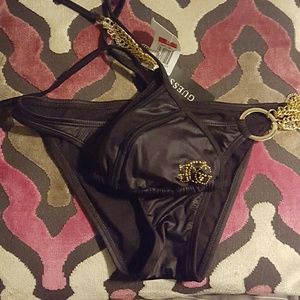 Sexy black bikini . Bikini bottoms have tags.