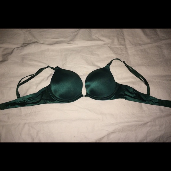 Victoria's Secret 34c green plunge bra