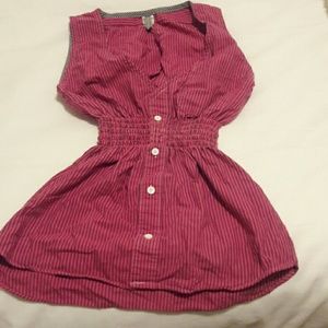 Striped urban renewal top