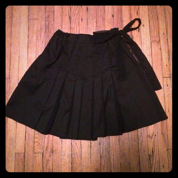 DIANE VON FURSTENBERG pleated drawstring skirt 6