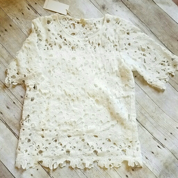 *FINAL Relished Annaliese Lace Blouse - Picture 5 of 6