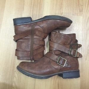 Cathy Jean brown ankle boots women's size 10
