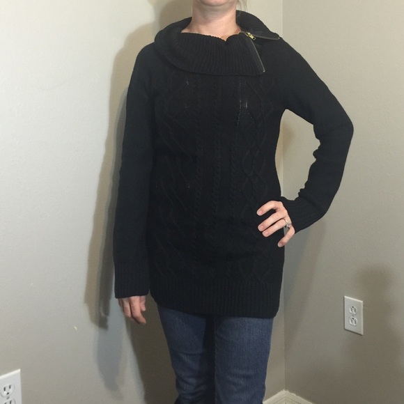 Black Sweater dress or tunic by Susie Rose