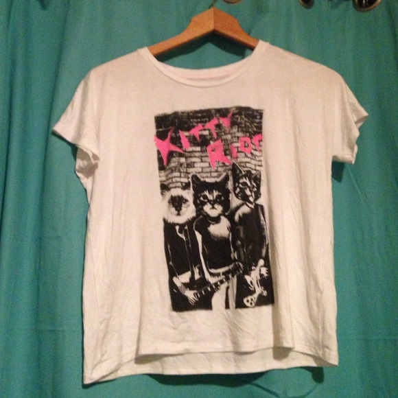 FLASH SALE!!! KITTY RIOT t-shirt!!!