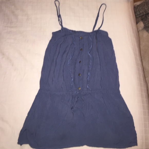 Navy blue summer dress