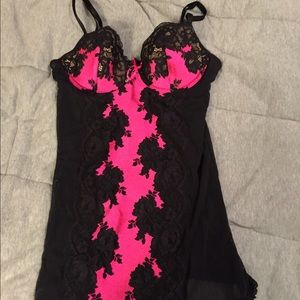 Victoria's Secret Hot pink lingerie