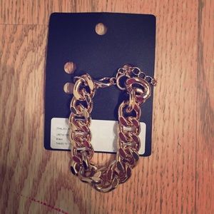 H&M Gold Chain Bracelet