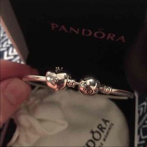 Pandora bracelet with charm