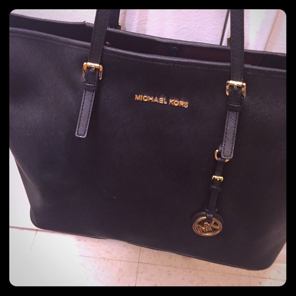 Michael Kors black handbag