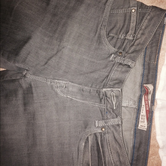 Zara TRF skinny jeans pants NEW gray free gift - Picture 4 of 4