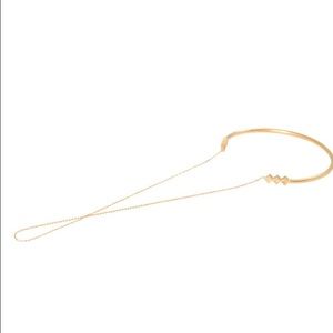 Vanessa Mooney Thunderstruck Ring-Wrist Bracelet