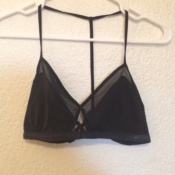 Black bralette