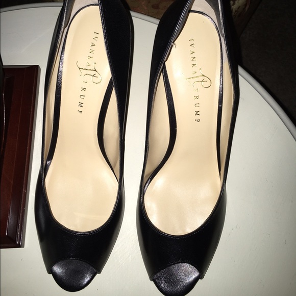 Ivanka Trump Peep Toe Pumps