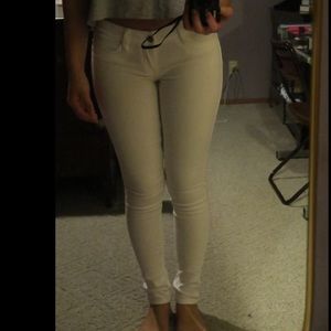 White skinnies