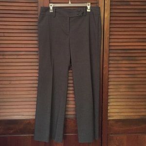 Charcoal grey Ann Taylor petite pants