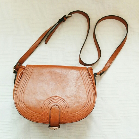 Faux Leather Crossbody Bag - Picture 1 of 4