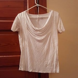 White lace cotton shirt