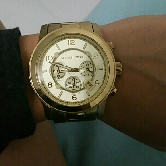 MK Gold Watch