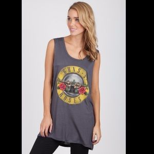 Guns N Roses Muscle Tank Size M