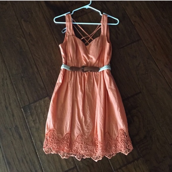 NWOT Coral Sundress