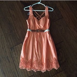 NWOT Coral Sundress