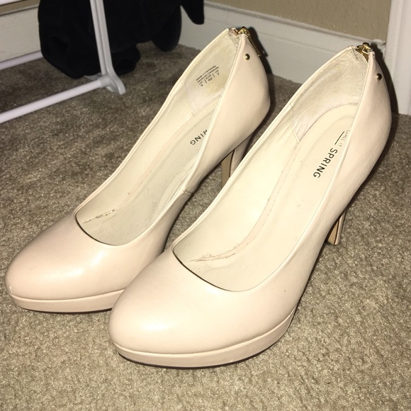 Nude pumps from Call it Spring. Size 9.