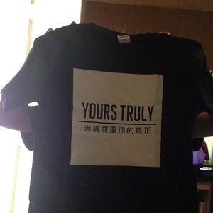 yours truly x China tee