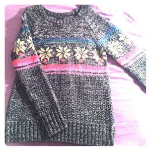 Colorful cozy sweater