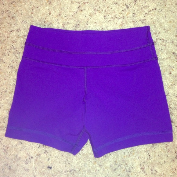 Purple Yoga Shorts