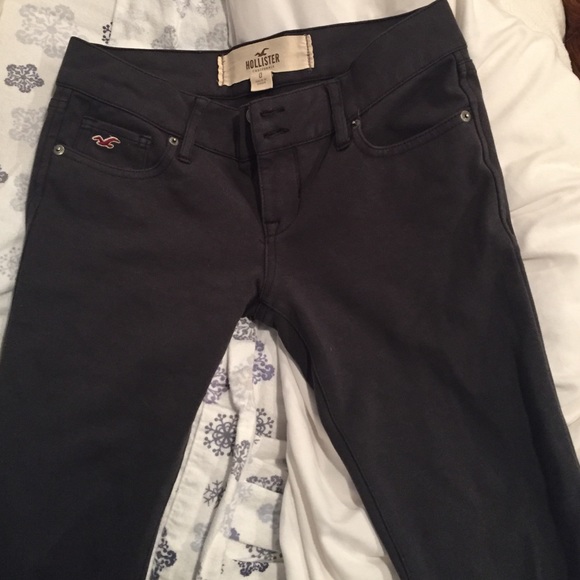 Dark Gray Hollister Jeggings