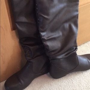 Charlotte Russe Brown Boots