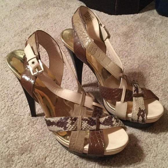 Michael Kors size 10 Gladiator heels - Picture 1 of 4