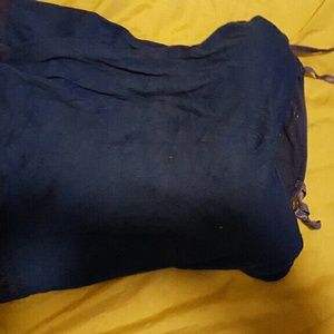 Dark blue tank top