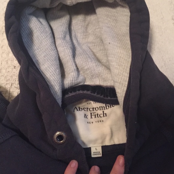 Abercrombie&Fitch Navy Hoody - Picture 3 of 3