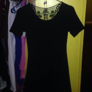 Black skater dress. Size small.