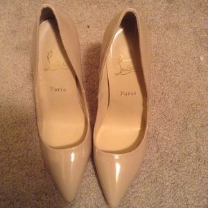 Pigalle nude heels