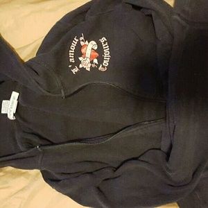 Navy blue hoodie