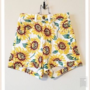 American Apparel High-Waisted Jean Short