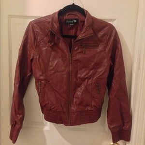 Forever 21 Leather Jacket