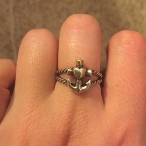James Avery: Faith, Hope and Love ring.