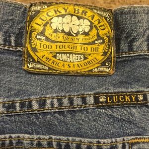 🍀Vintage Lucky Brand Dungarees!🍀