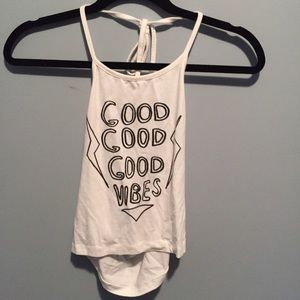 Good vibes halter
