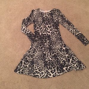 Michael Kors leopard sweater dress!